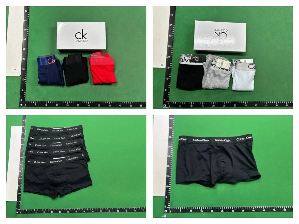 Calvin Klein Underwear Microfiber Boxer Briefs in Charcoal, Navy, and Black - 3