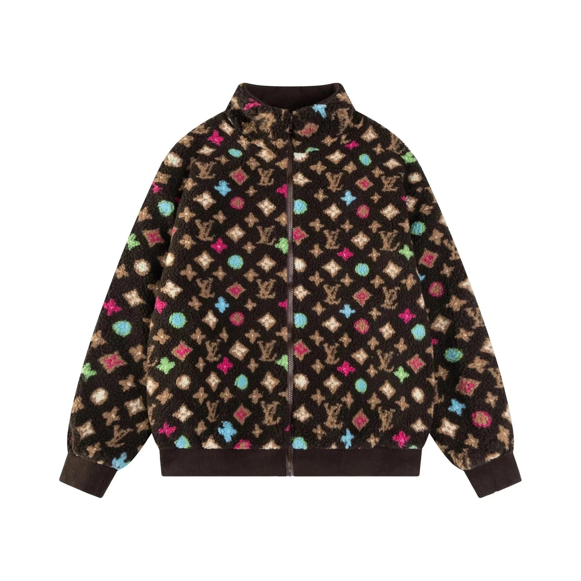 Louis Vuitton Jackets Assorted logo-print and patchwork designs image 5