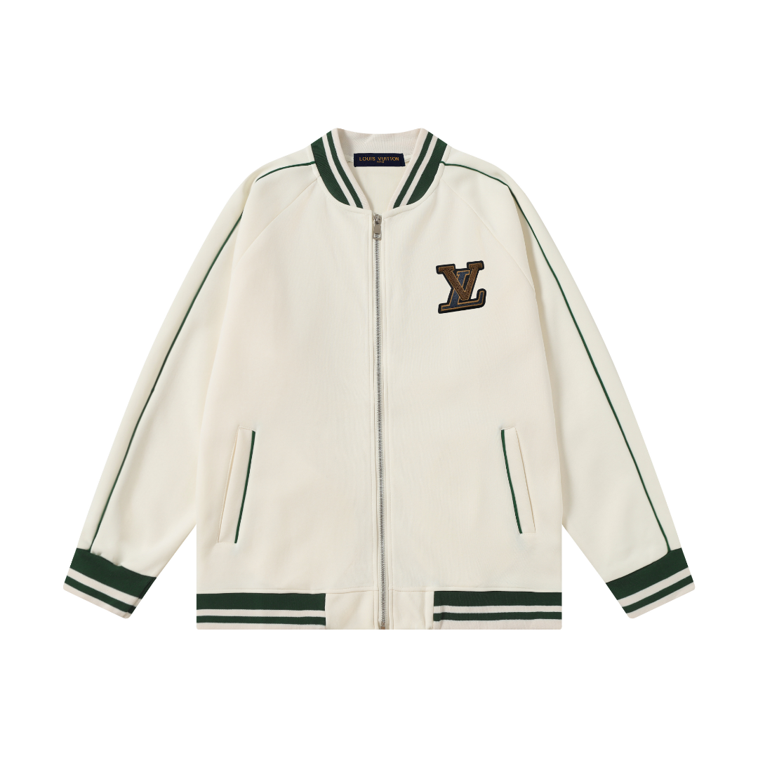 Louis Vuitton Jackets Assorted logo-print and patchwork designs — Lou-45