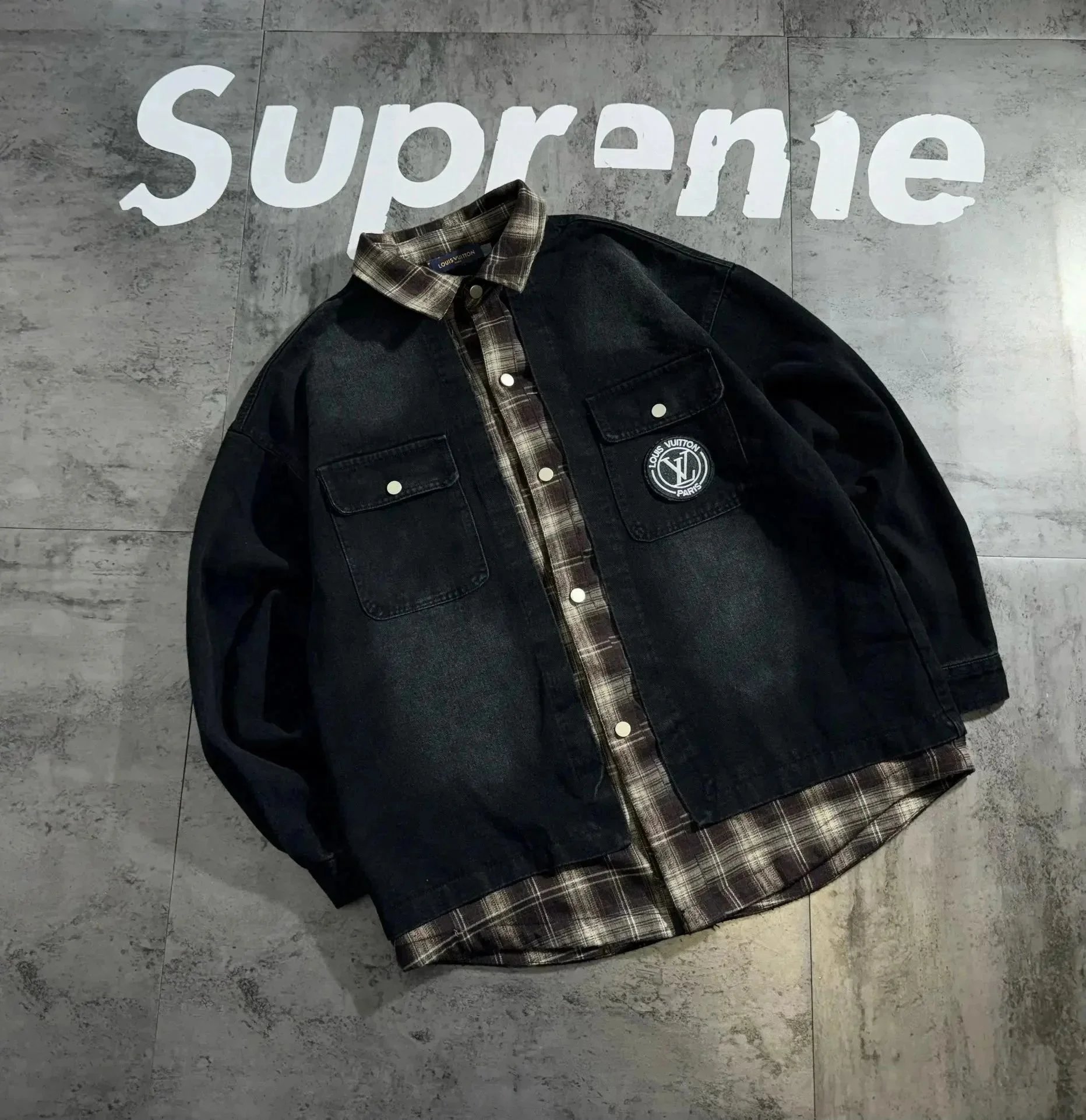 Louis Vuitton Jackets Assorted logo-print and patchwork designs — Lou-50-02