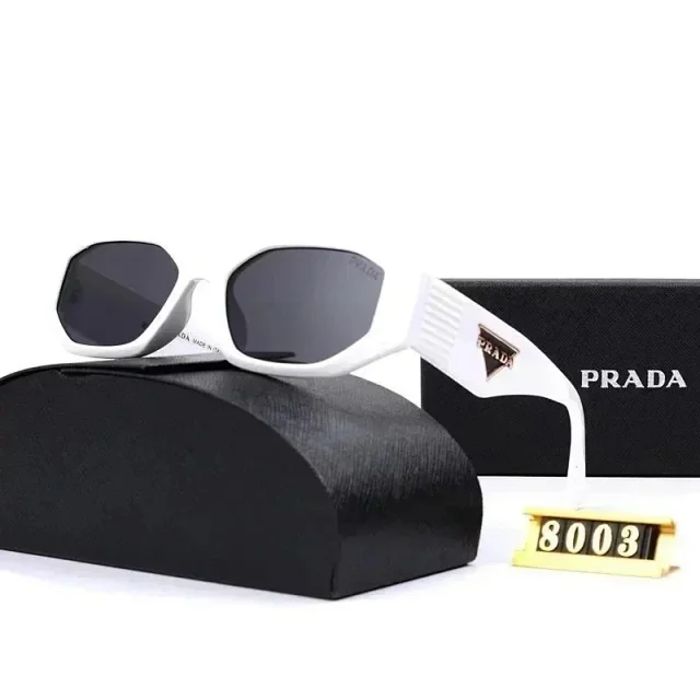 Prada Eyewear 30092 geometric-frame sunglasses product detail image 14
