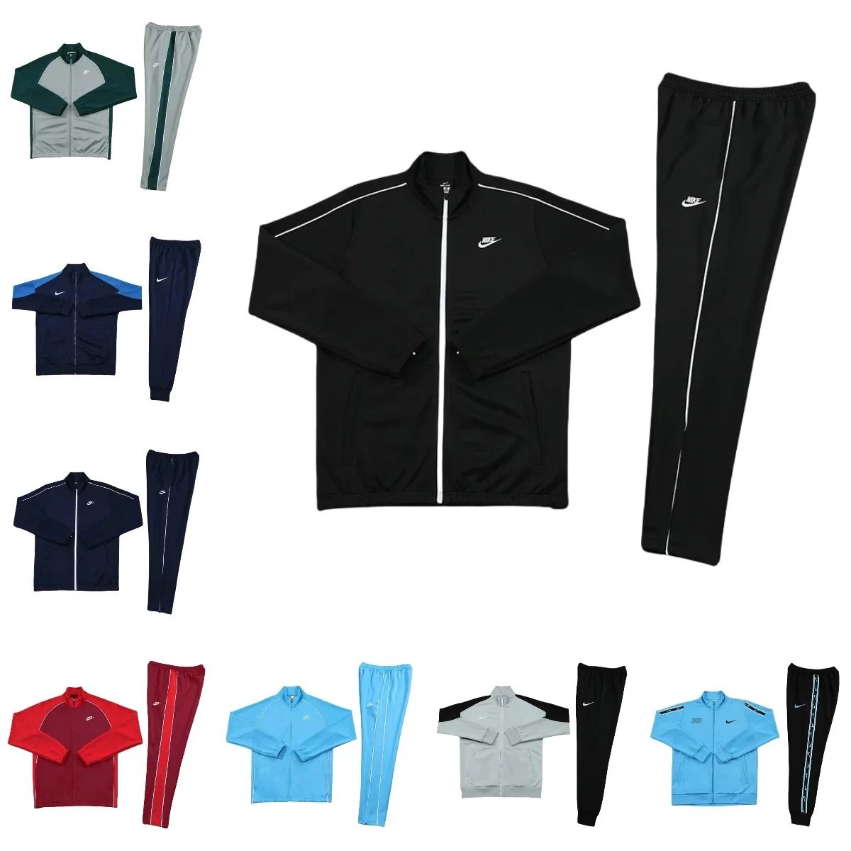 Nike Tracksuits Zip-up track jacket and pants with contrast piping image 1