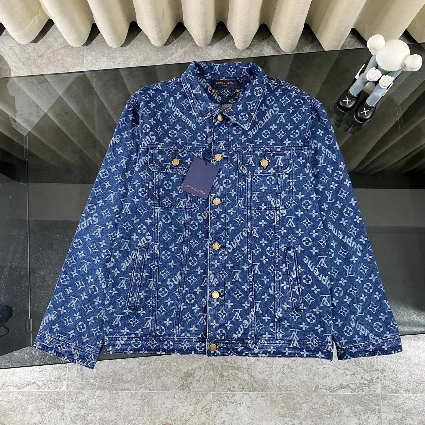 Louis Vuitton Jackets Assorted logo-print and patchwork designs — Lou-35