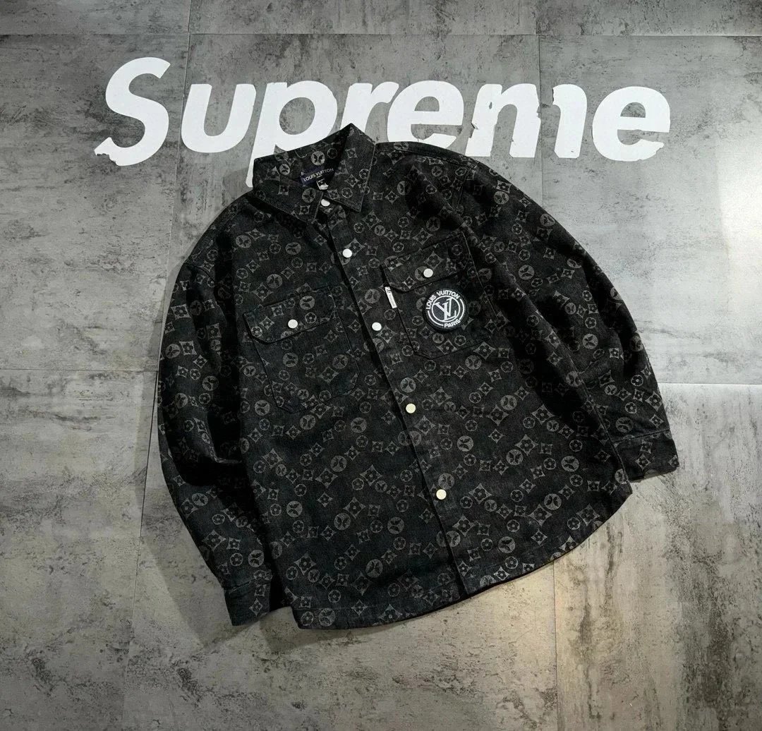Louis Vuitton Jackets Assorted logo-print and patchwork designs — Lou-51