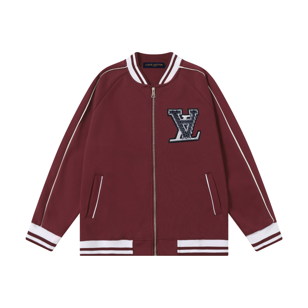 Louis Vuitton Jackets Assorted logo-print and patchwork designs — Lou-43-02