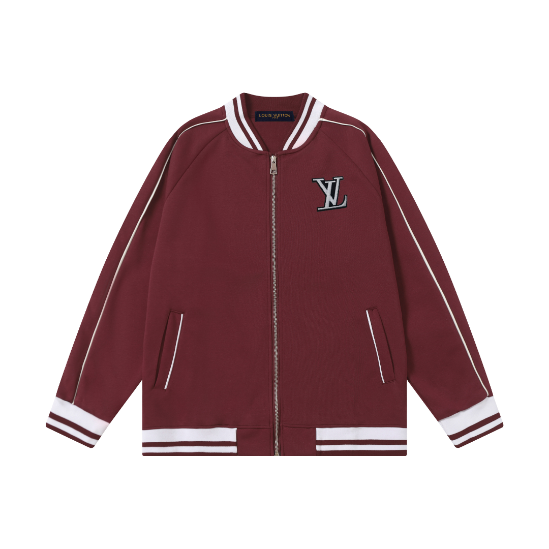 Louis Vuitton Jackets Assorted logo-print and patchwork designs — Lou-48
