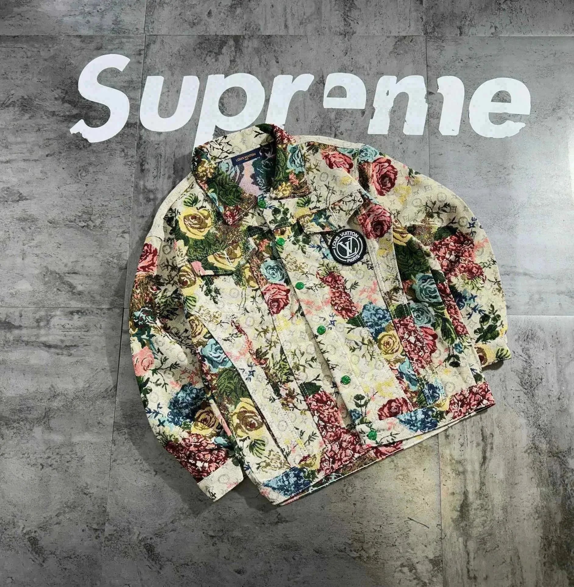 Louis Vuitton Jackets Assorted logo-print and patchwork designs — Lou-52