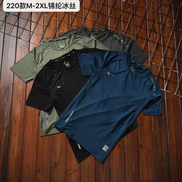 Nike T-Shirts Dri-FIT short-sleeve athletic T-shirt product detail image 2