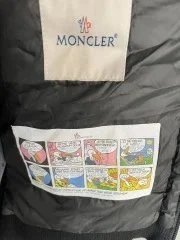 Moncler Down Jackets Quilted jacket with knit sleeves image 5