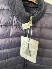 Design White Quilted Hooded Down Jacket - 12