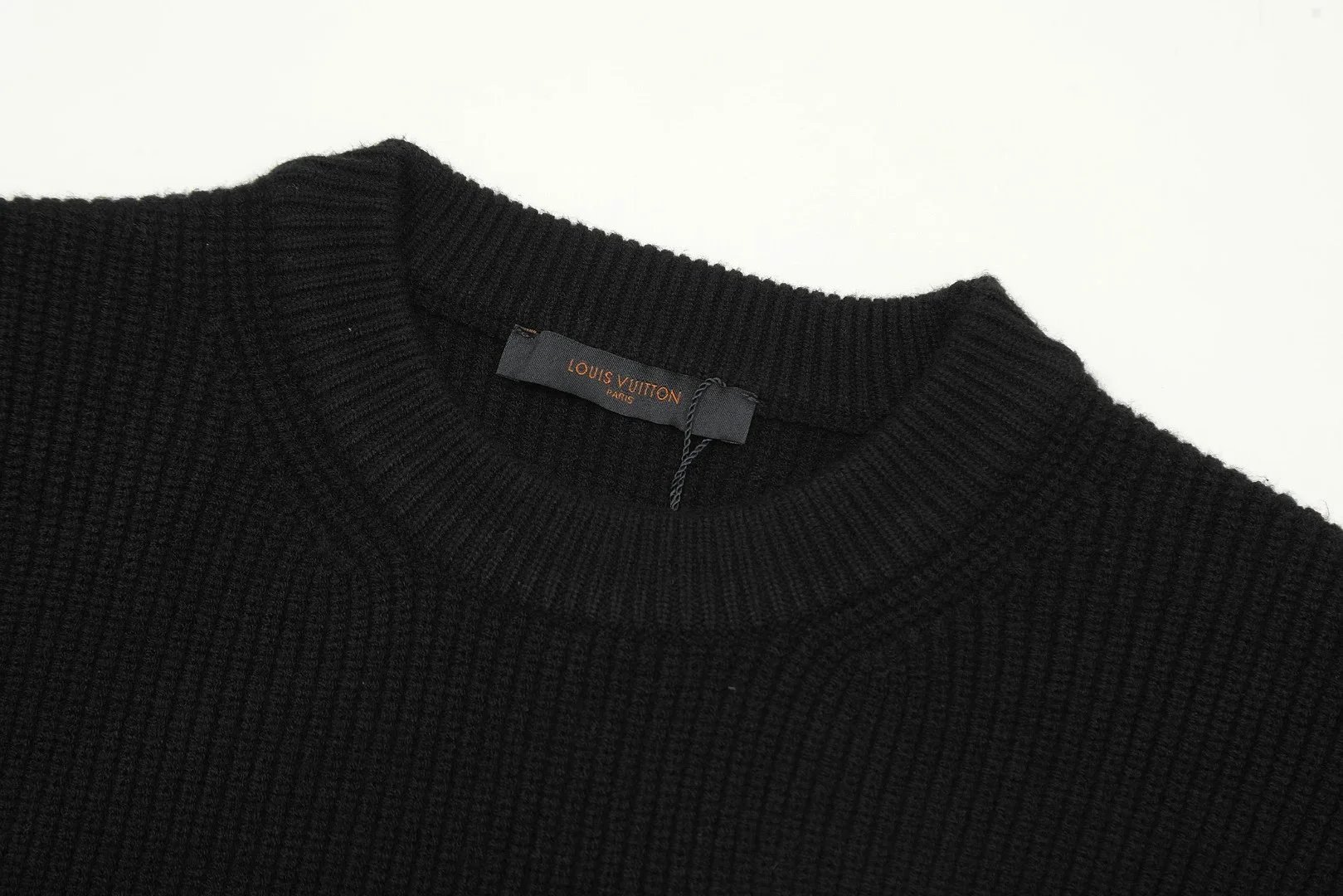 Prada Logo-Embroidered Ribbed Knit Sweater White - 13