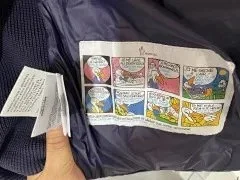 Moncler Down Jackets Quilted jacket with knit sleeves product detail image 14