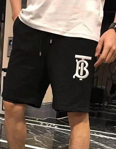 Balenciaga Shorts Drawstring Logo-Print product detail image 6