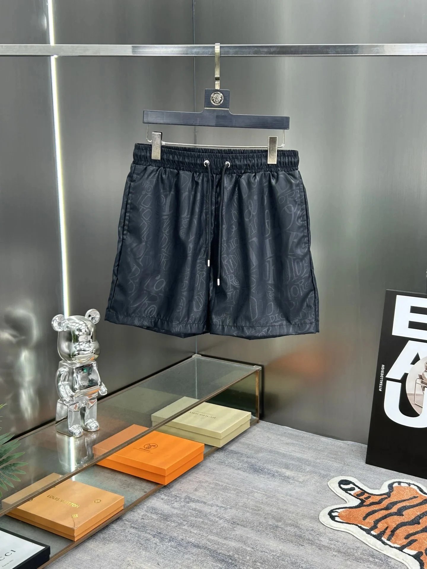 Fendi Shorts Monogram Drawstring — MM03