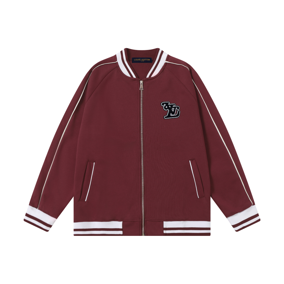 Louis Vuitton Jackets Assorted logo-print and patchwork designs — Lou-44