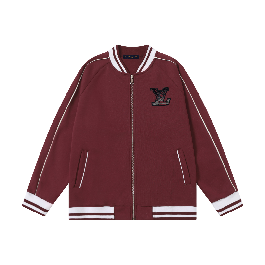Louis Vuitton Jackets Assorted logo-print and patchwork designs — Lou-47