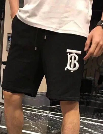 Balenciaga Shorts Drawstring Logo-Print image 5