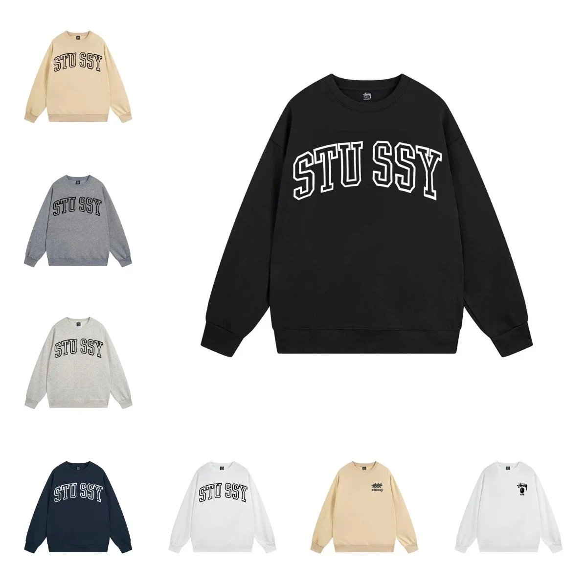 Stussy Logo Black Cr