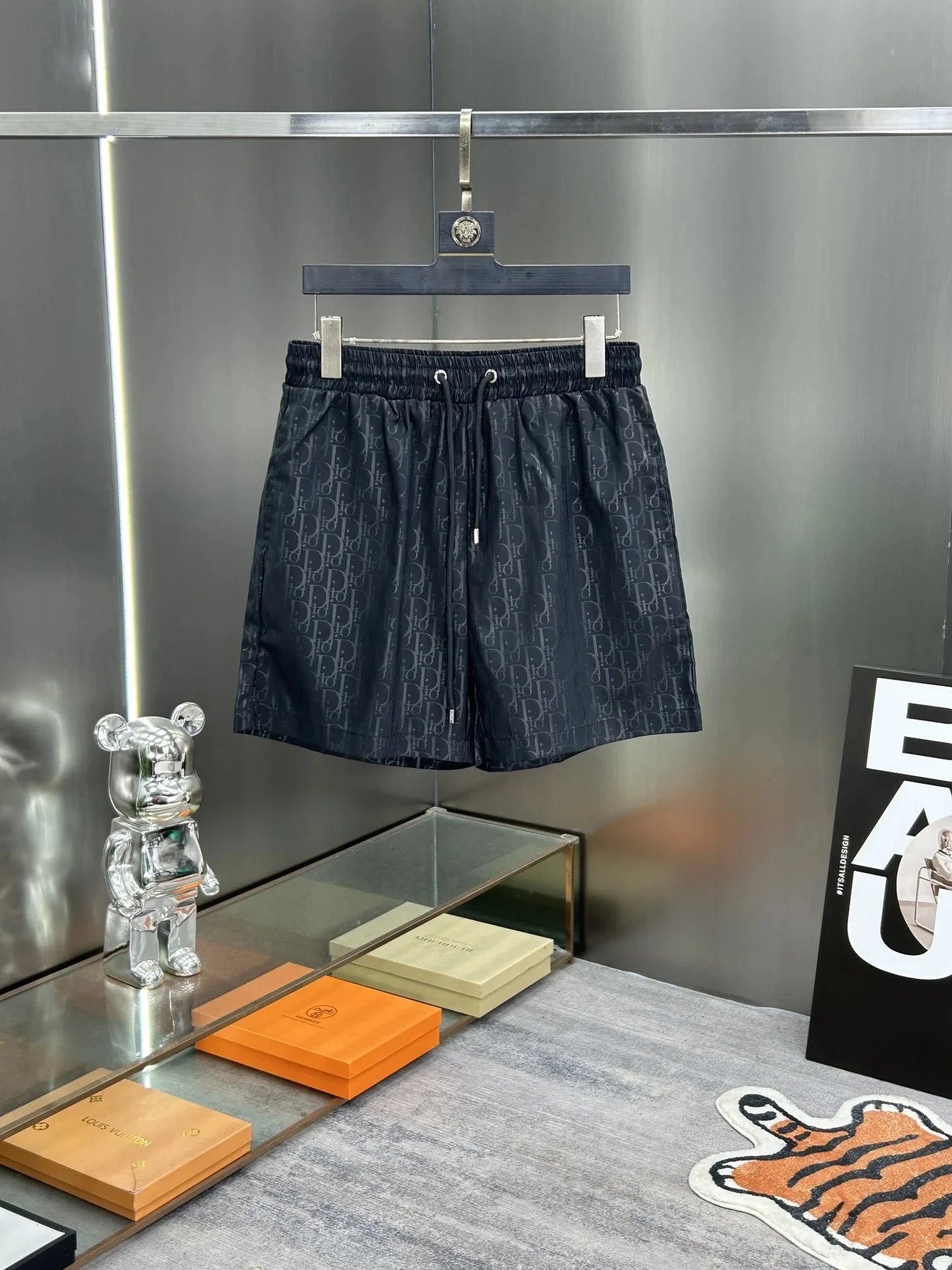 Fendi Shorts Monogram Drawstring — MM05