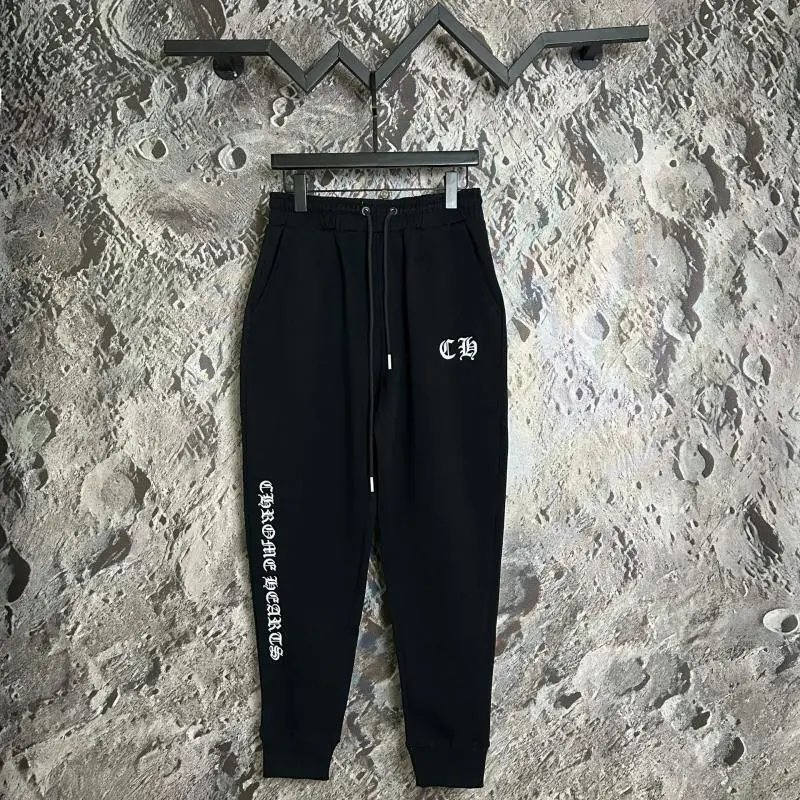 Design Embroidered Logo Sweatpants Black - 11