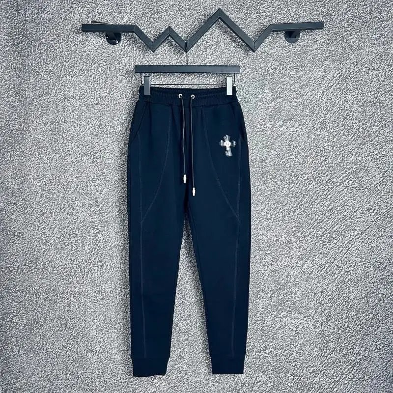 Design Embroidered Logo Sweatpants Black - 19