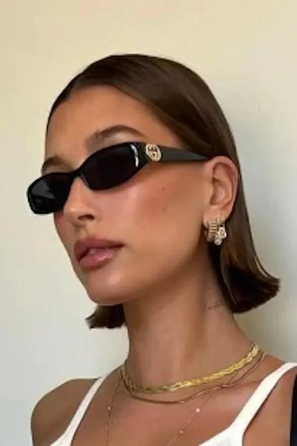 Gucci Eyewear Sunglasses with gold-tone frame accents image 2
