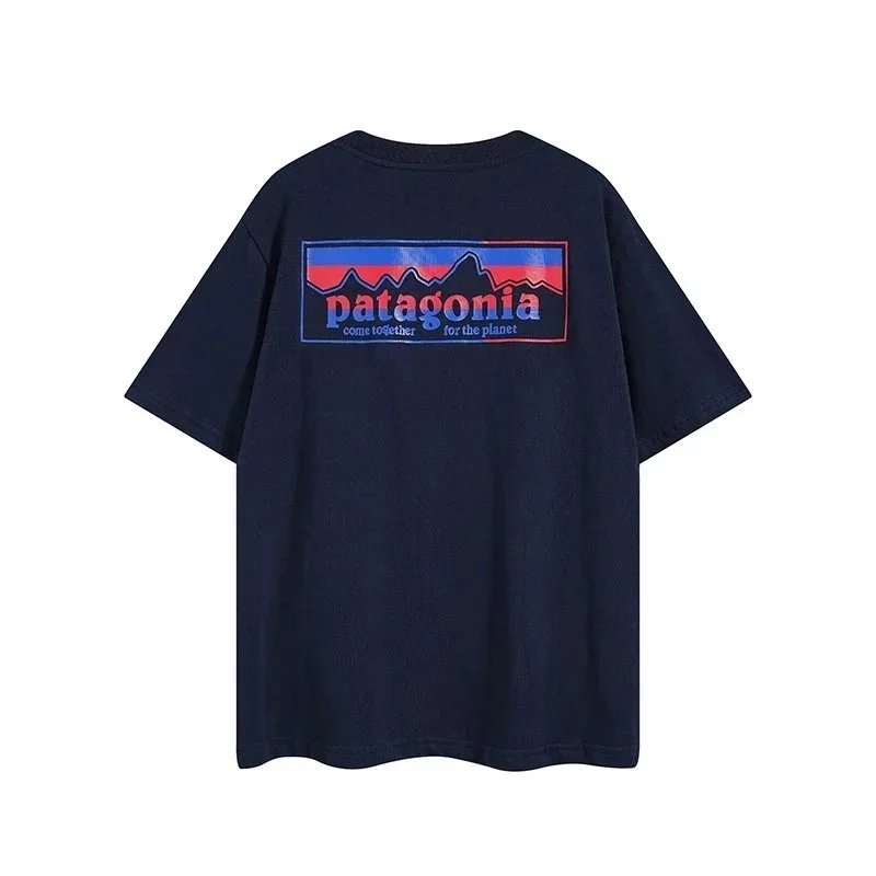 Design Flying Fish Graphic Navy T-Shirt - 8