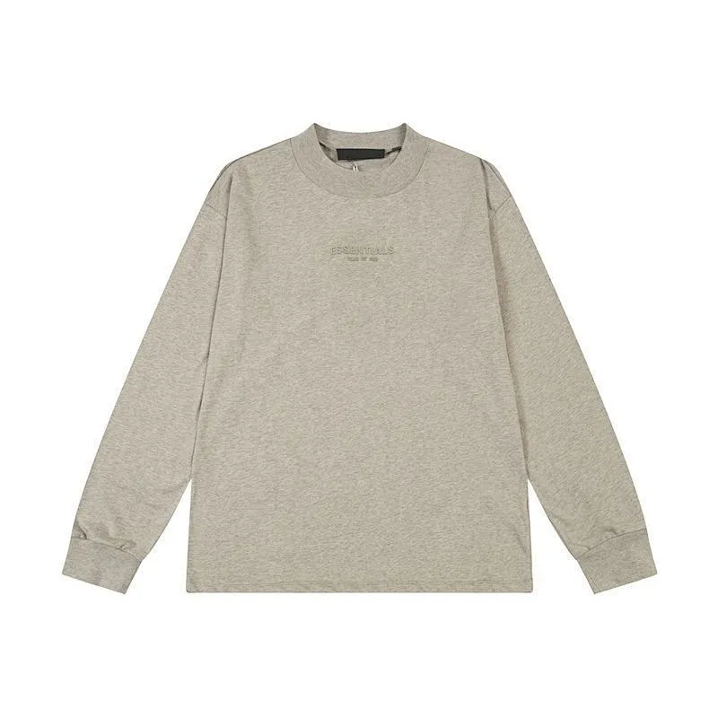 Fear of God Essentials T-Shirts Logo Long-Sleeve T-Shirt — DD-024