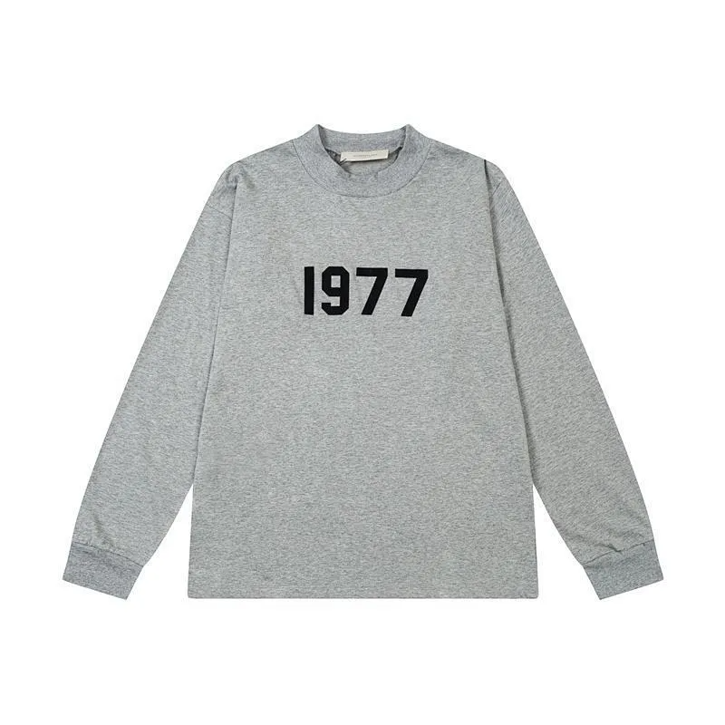 Fear of God Essentials T-Shirts Logo Long-Sleeve T-Shirt — DD-032
