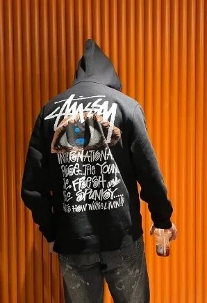 Stüssy Hoodies & Sweatshirts Pullover graphic hoodie image 2