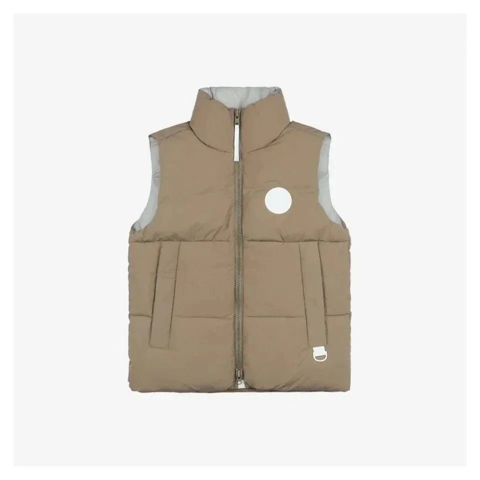 Canada Goose Vests Quilted puffer vest with stand collar and flap pockets — 11