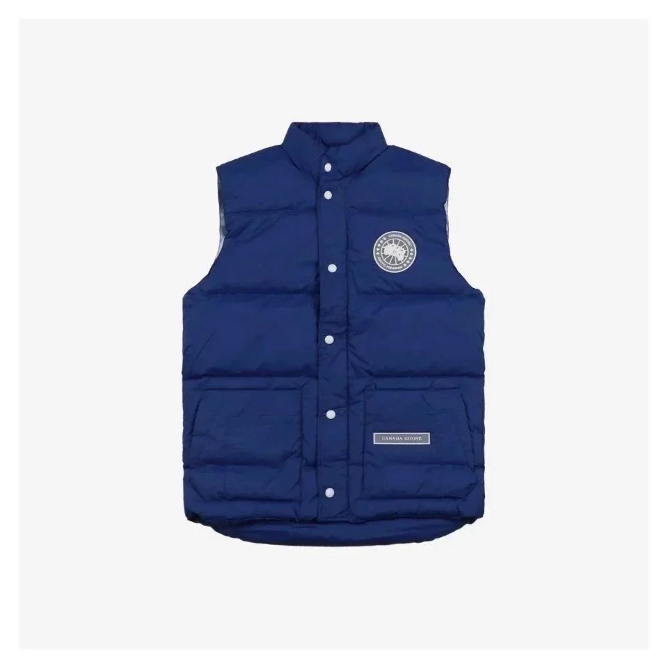 Canada Goose Vests Quilted puffer vest with stand collar and flap pockets — 5