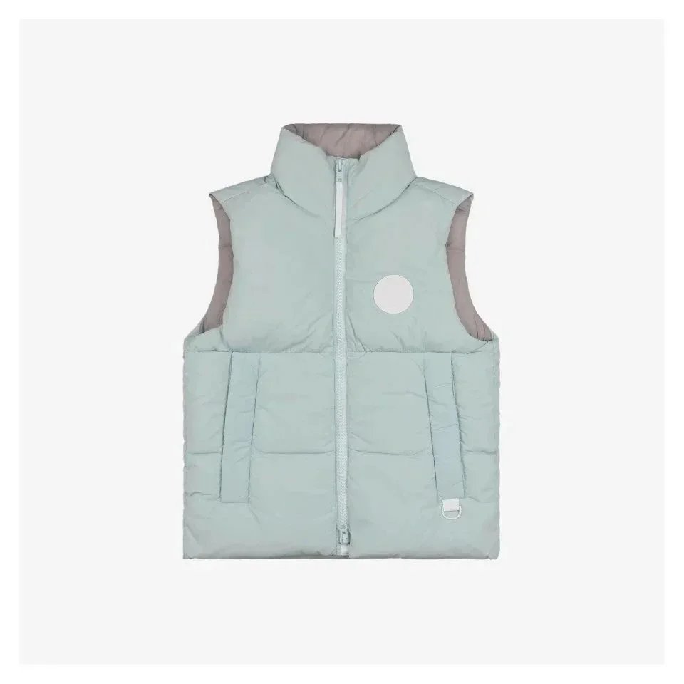 Canada Goose Vests Quilted puffer vest with stand collar and flap pockets — 10