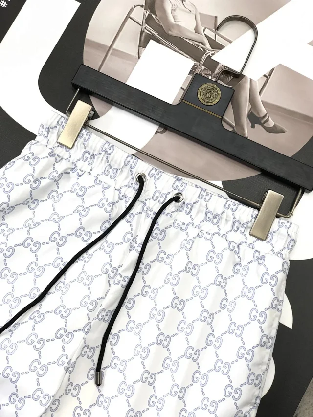 Dior Shorts Elastic-Waist Drawstring Printed product detail image 6