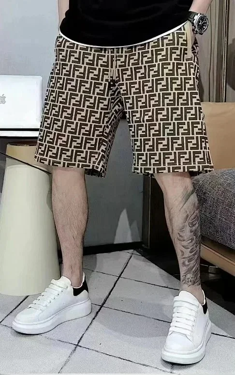 Versace Shorts Elastic-Waist Drawstring product detail image 3