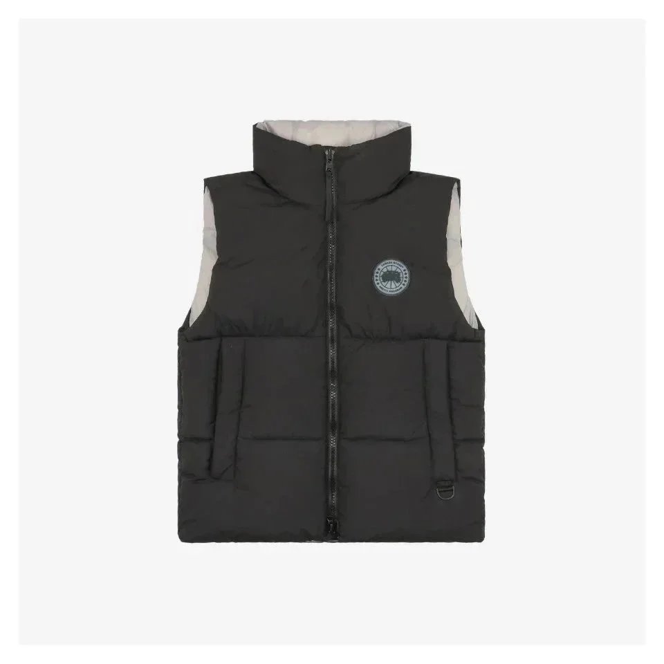 Canada Goose Vests Quilted puffer vest with stand collar and flap pockets — 6