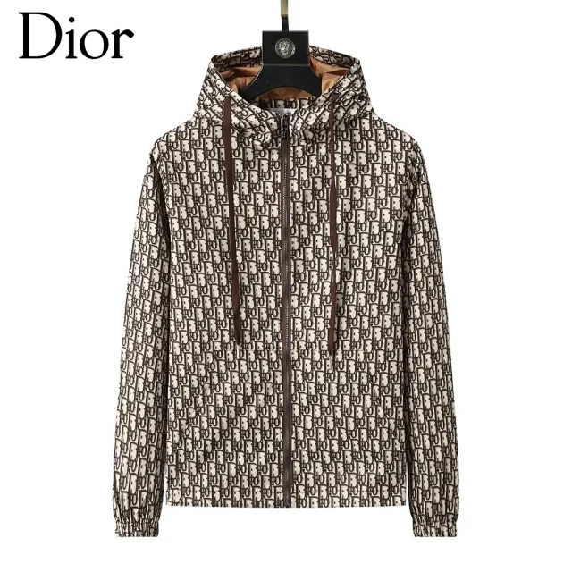 Gucci Jackets Monogram Zip-Up Hooded Jacket product detail image 38