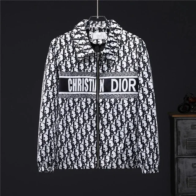 Gucci Jackets Monogram Zip-Up Hooded Jacket product detail image 44