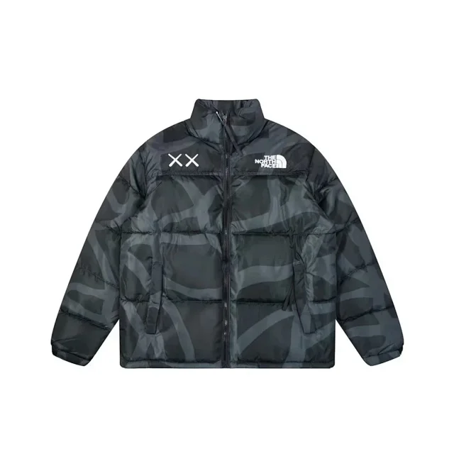 The North Face Down Jackets Quilted graphic-print puffer jacket product detail image 15