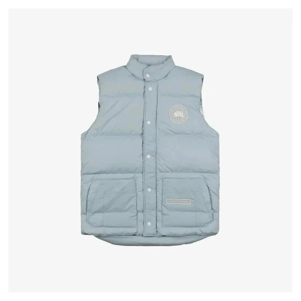 Canada Goose Vests Quilted puffer vest with stand collar and flap pockets — 4