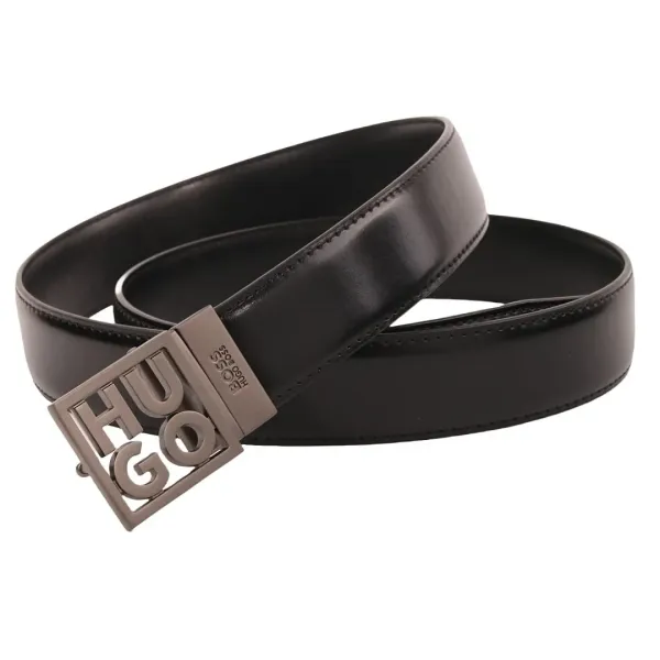 Fendi FF Logo Buckle Belt Black - 10