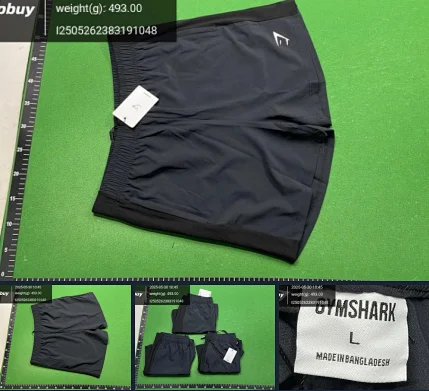 Gymshark Shorts Athletic with elastic waistband and pockets product detail image 2