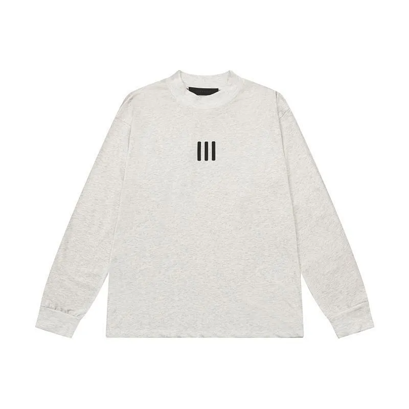 Fear of God Essentials T-Shirts Logo Long-Sleeve T-Shirt — DD-023
