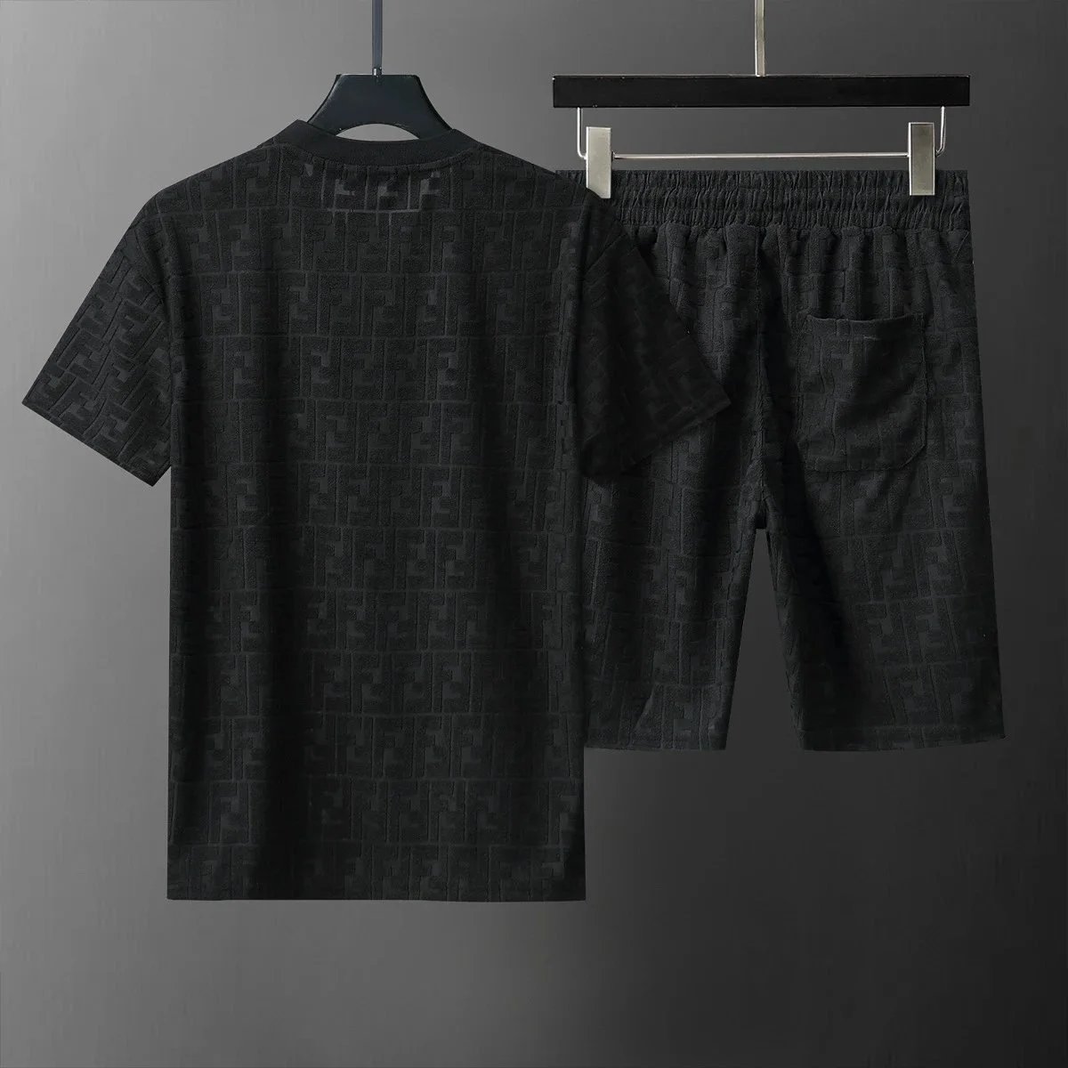 Louis Vuitton Matching Sets Monogram Short-Sleeve T-Shirt and Shorts Set — YMX-007
