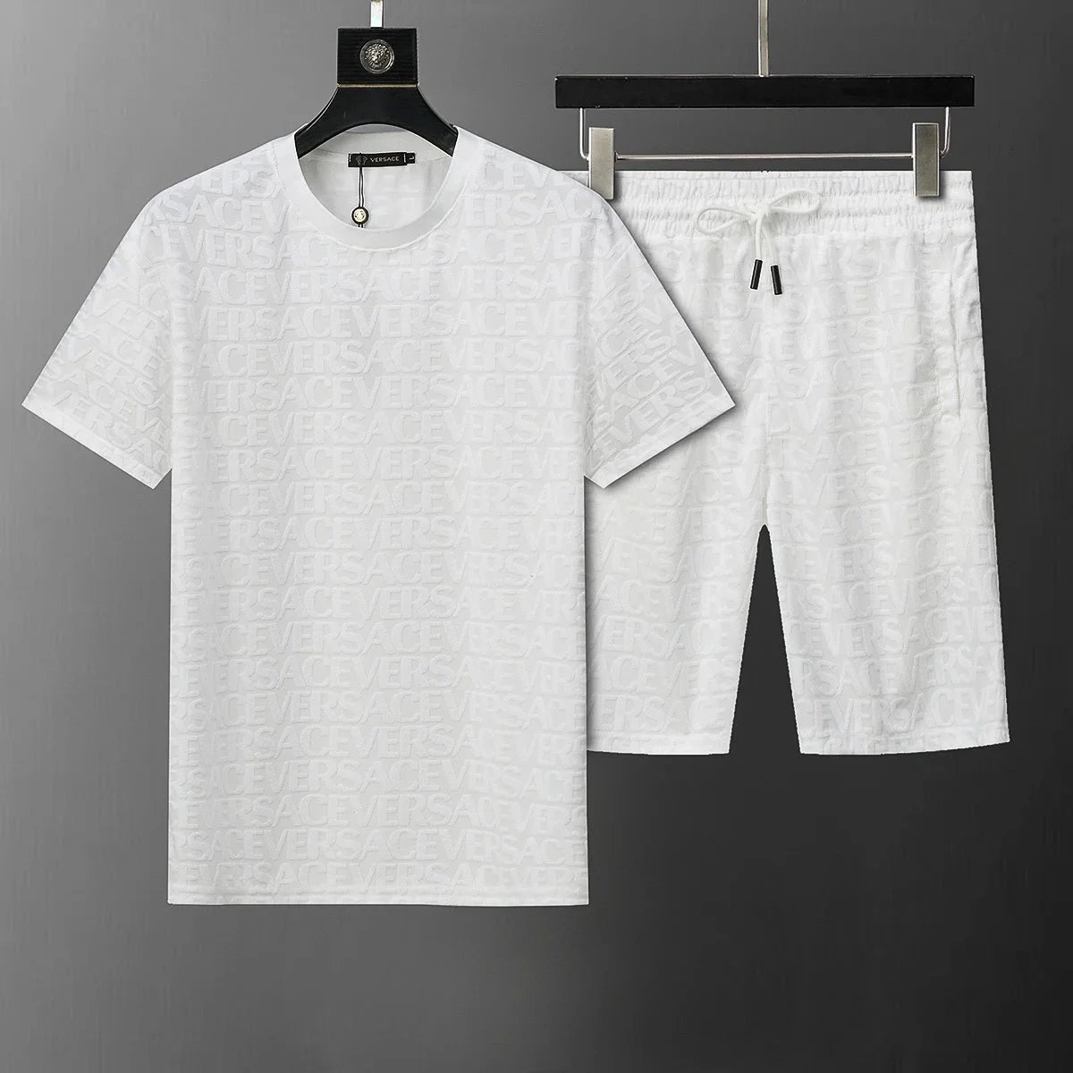 Louis Vuitton Matching Sets Monogram Short-Sleeve T-Shirt and Shorts Set — YMX-008