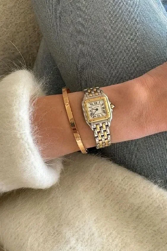 Cartier Watches Crystal-Embellished Stainless Steel Watch product detail image 2