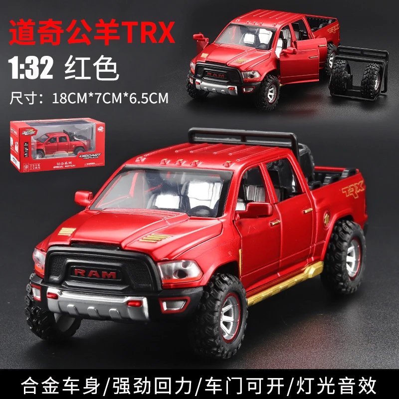WB 631-Dodge Ram-Boxed-Red