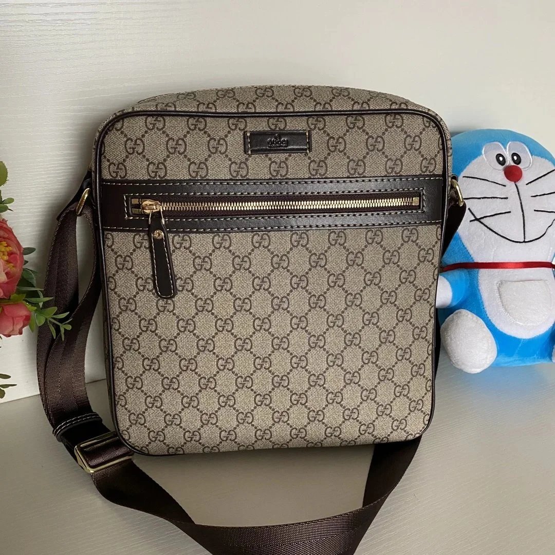 Monogram Zip-Front Crossbody Bag P260(201448-3) - Bag Spreadsheet, Bag Finds - 142019