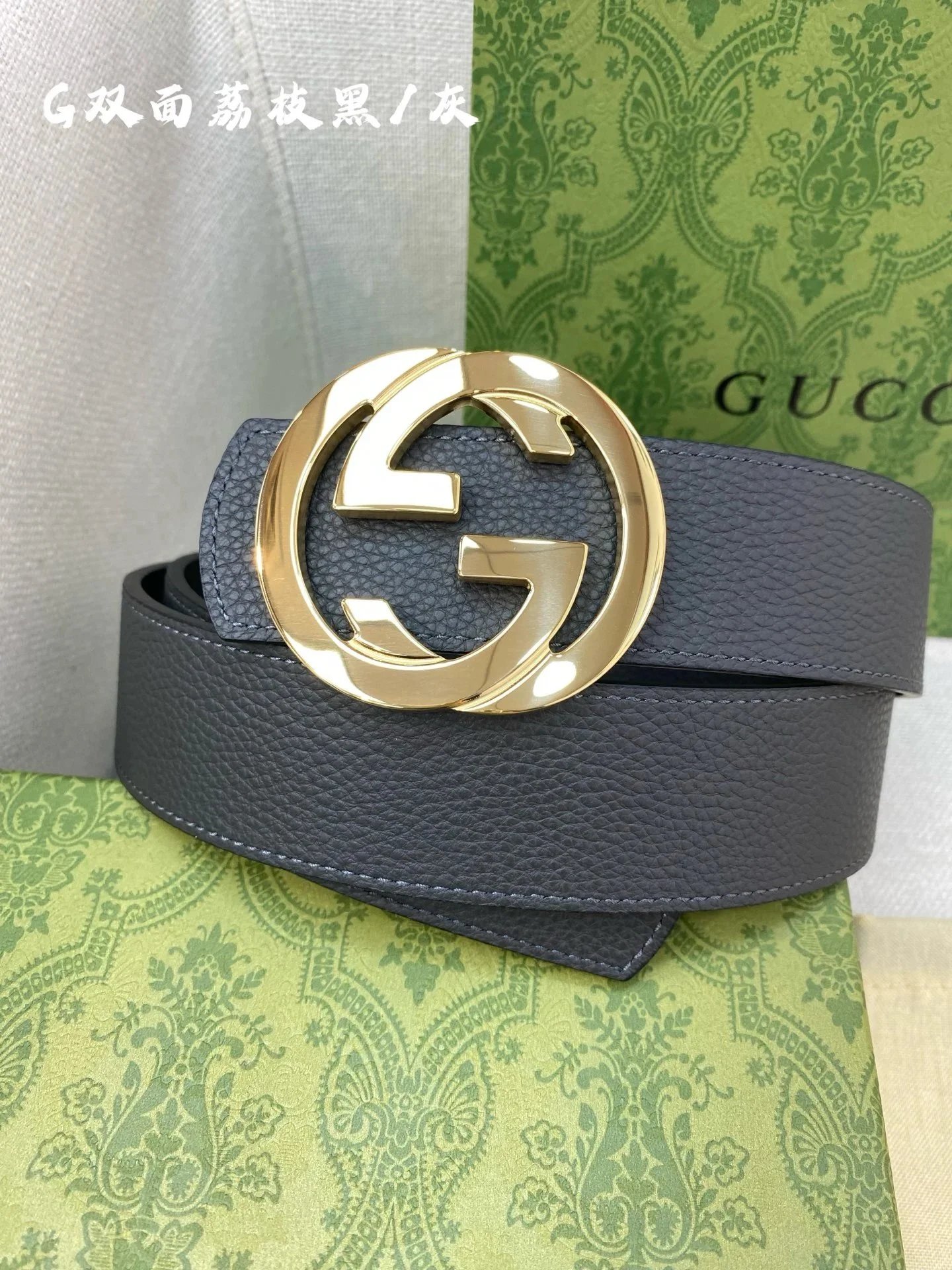 30-Q517 Black Double-Ring Buckle Belt - 40 mm - Sugargoo spreadsheet - 149936