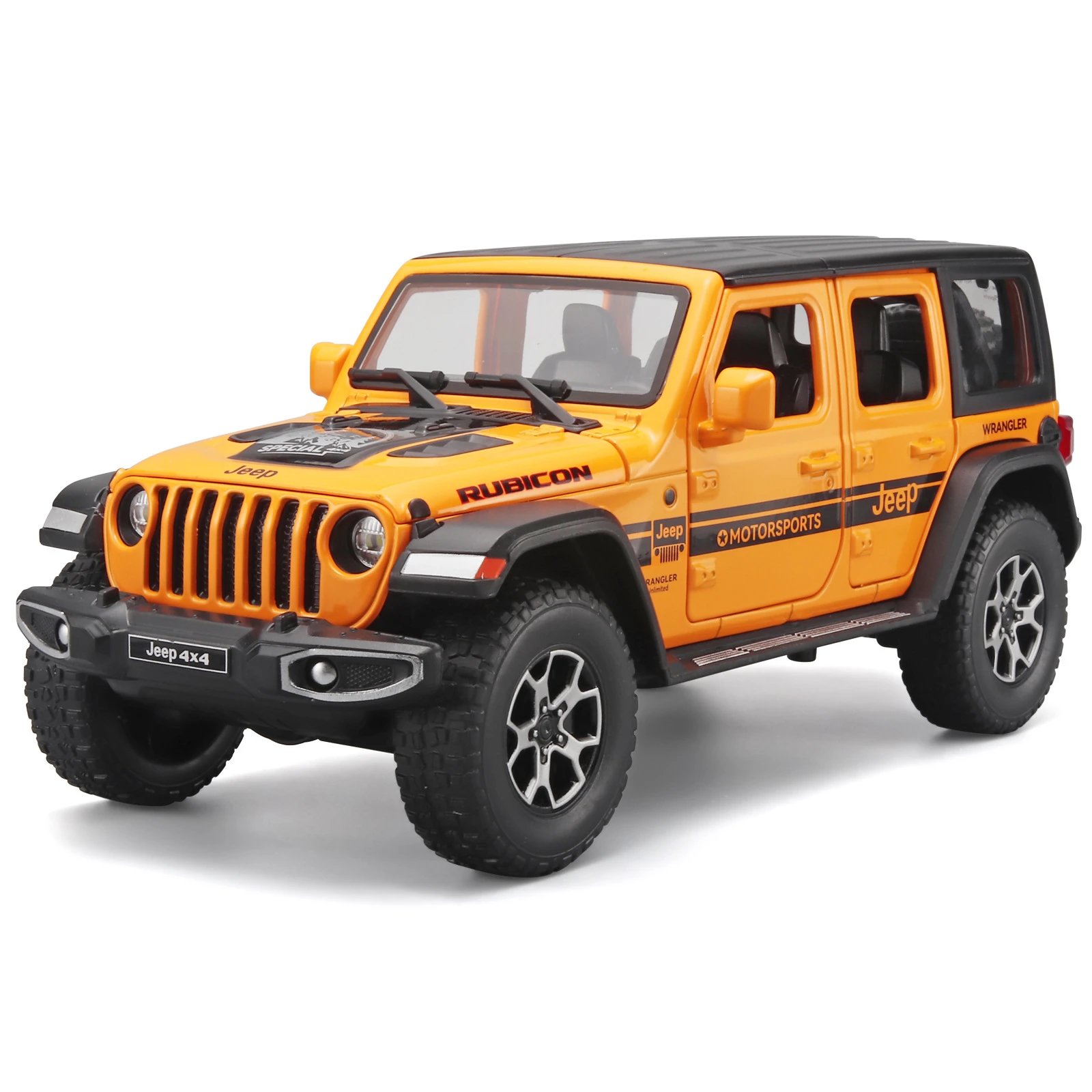 Jeep Wrangler Rubicon Alloy Car Model
